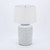 Rustic White Carved Vine Lamp Tea Jar Shape