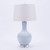 Icy Blue Sphere Table Lamp