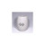 Off-White Crackle Porcelain Garden Stool