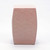 Seawave Square Porcelain Garden Stool Blush Pink