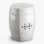 Hex Porcelain Garden Stool - White