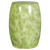 Mustard Green Barrel Porcelain Garden Stool