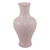 Blush Pink Fishtail Porcelain Vase Medium