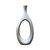 White Ring Porcelain Vase Medium