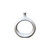 White Ring Porcelain Vase Small