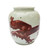 Underglaze Red Squash Porcelain Vase Dragon Motif