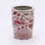 Underglazed Red Plant Pot Fish Motif