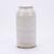 Busan White Flat Lidded Porcelain Jar Tall