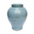 Light Blue Open Mouth Porcelain Jar Large