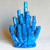 Coral Porcelain Vase Turquoise - M