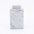 Square Porcelain Jar Marblized Porcelain Large