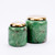 Jade Green Lidded Porcelain Jar Large