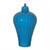 Fluted Plum Vase Turquoise