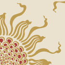 [Gold Red](pattern zoomed)