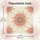 [Orange Brown](pattern dimensions)