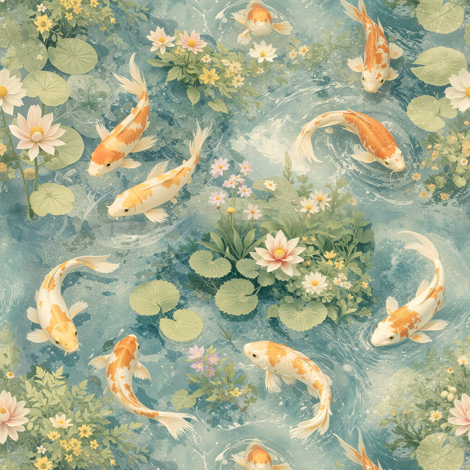 Koi Gathering