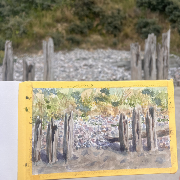 One-Day Watercolour Retreat at Hald Strand – Saturday, 20 June