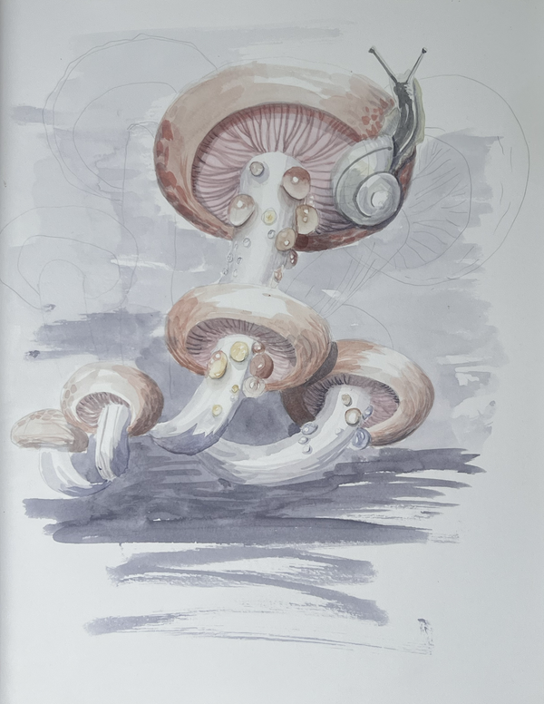Painting fungi Hillerød – with Shailee Advani