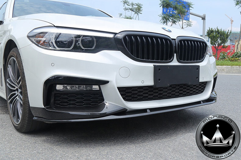 BMW G30 5 Series M Performance Style Carbon Fiber Front Lip Kit