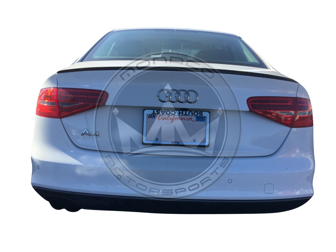 Cuztom Tuning Fits for 2013-2016 Audi A4 B8.5 Cat Style High Kick Duckbill  Carbon Fiber Trunk Boot Lid Spoiler Wing