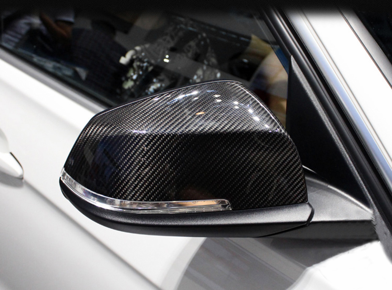 BMW 5 Series (F10/F11/F07) Carbon Fiber Mirror Cover Replacements