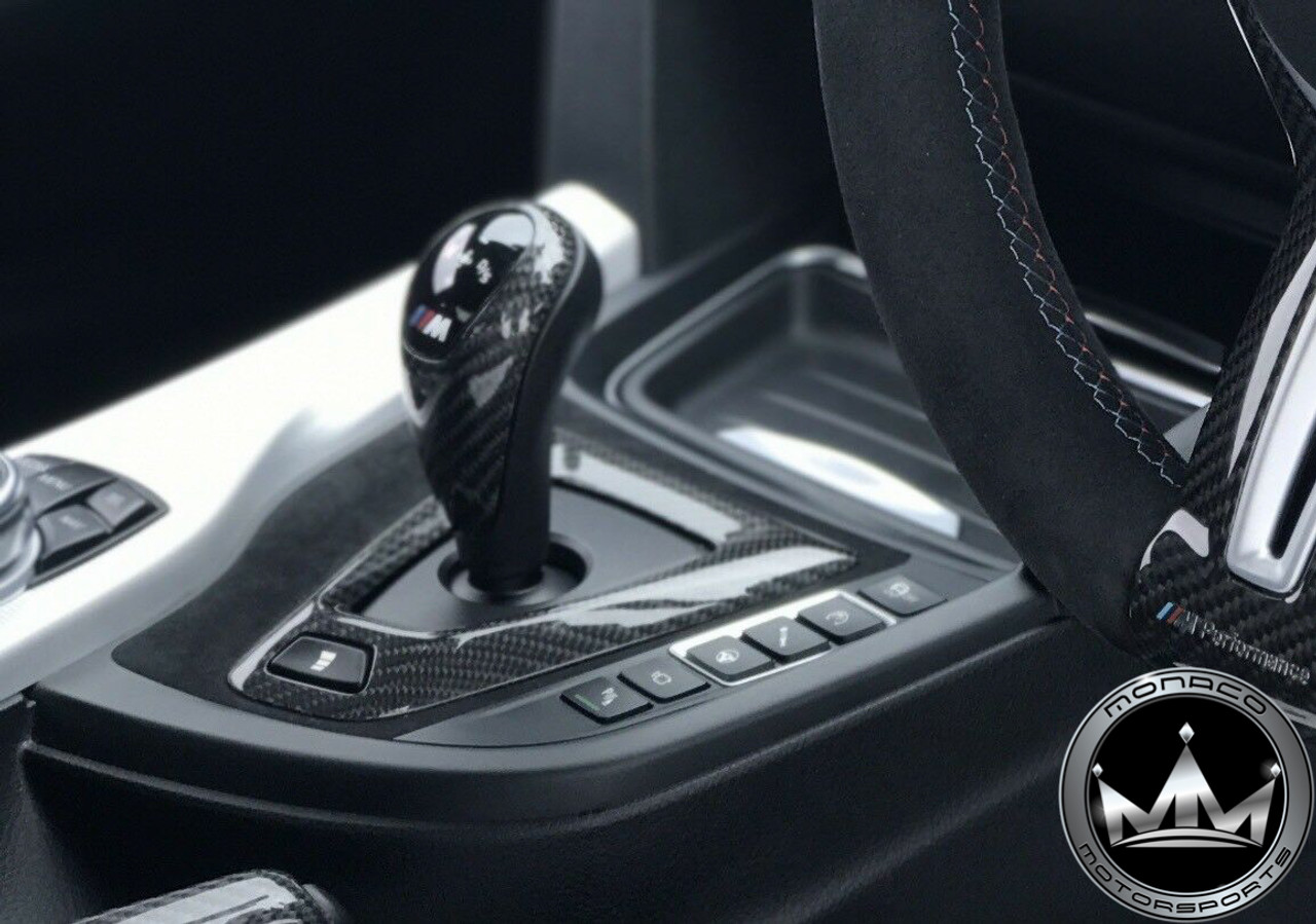 BMW M Carbon Fiber Shift Surround Trim Cover