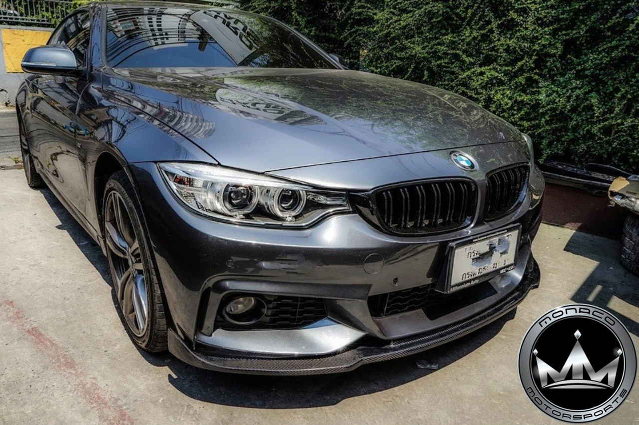 BMW 4 Series (F32, F33 & F36) Carbon Fiber Hamann Style Front Lip