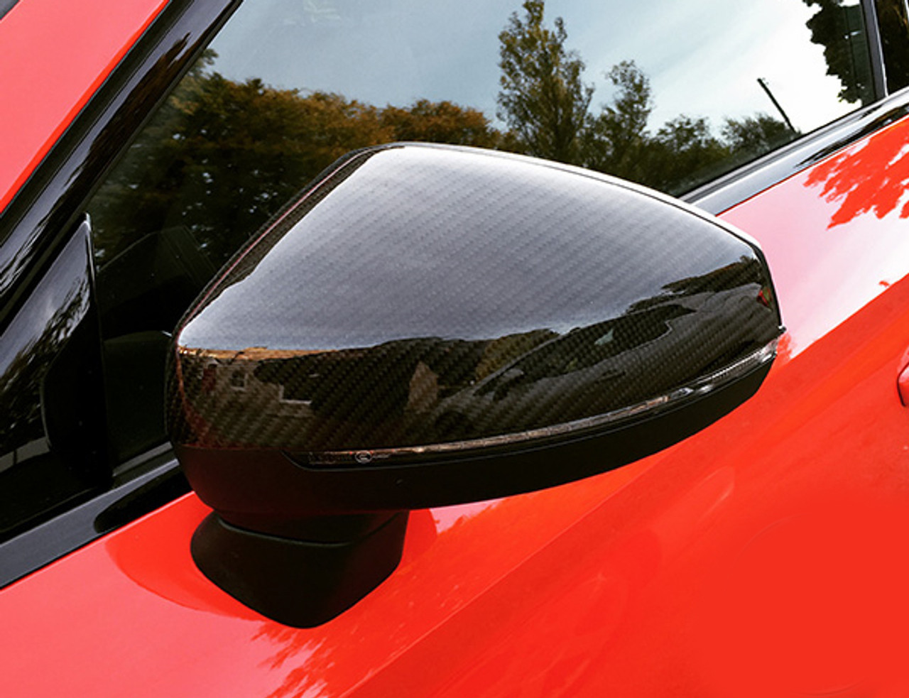 2014-2020 Audi A3 S3 RS3 Carbon Fiber Mirror Caps | 8V 8V.5