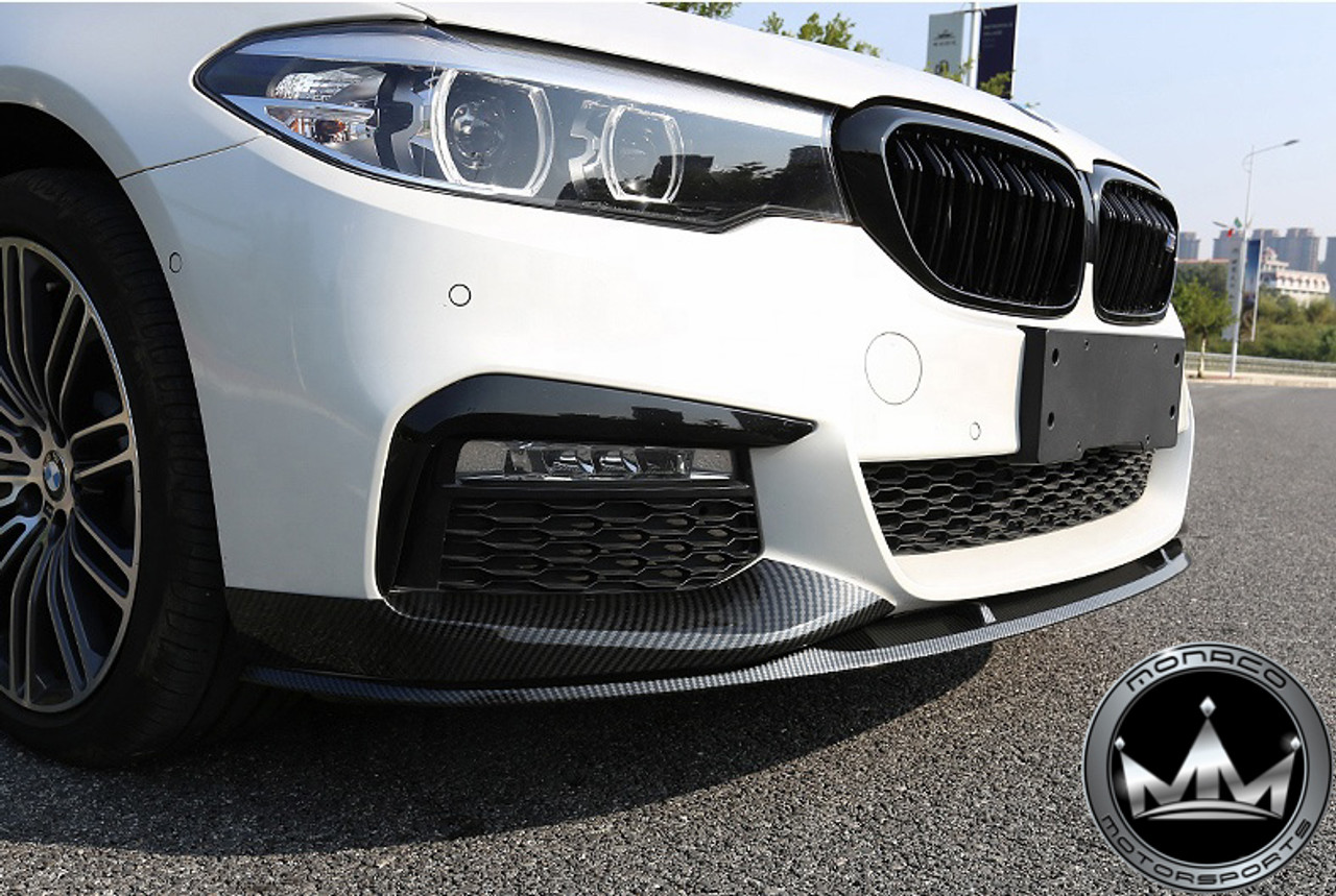 BMW G30 5 Series M Performance Style Carbon Fiber Front Lip Kit