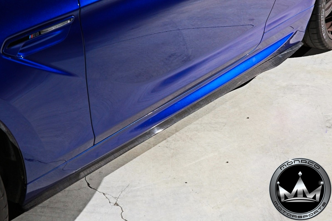 BMW F12/F13/F06 M6 6 Series V Style Carbon Fiber Side Skirt Kit