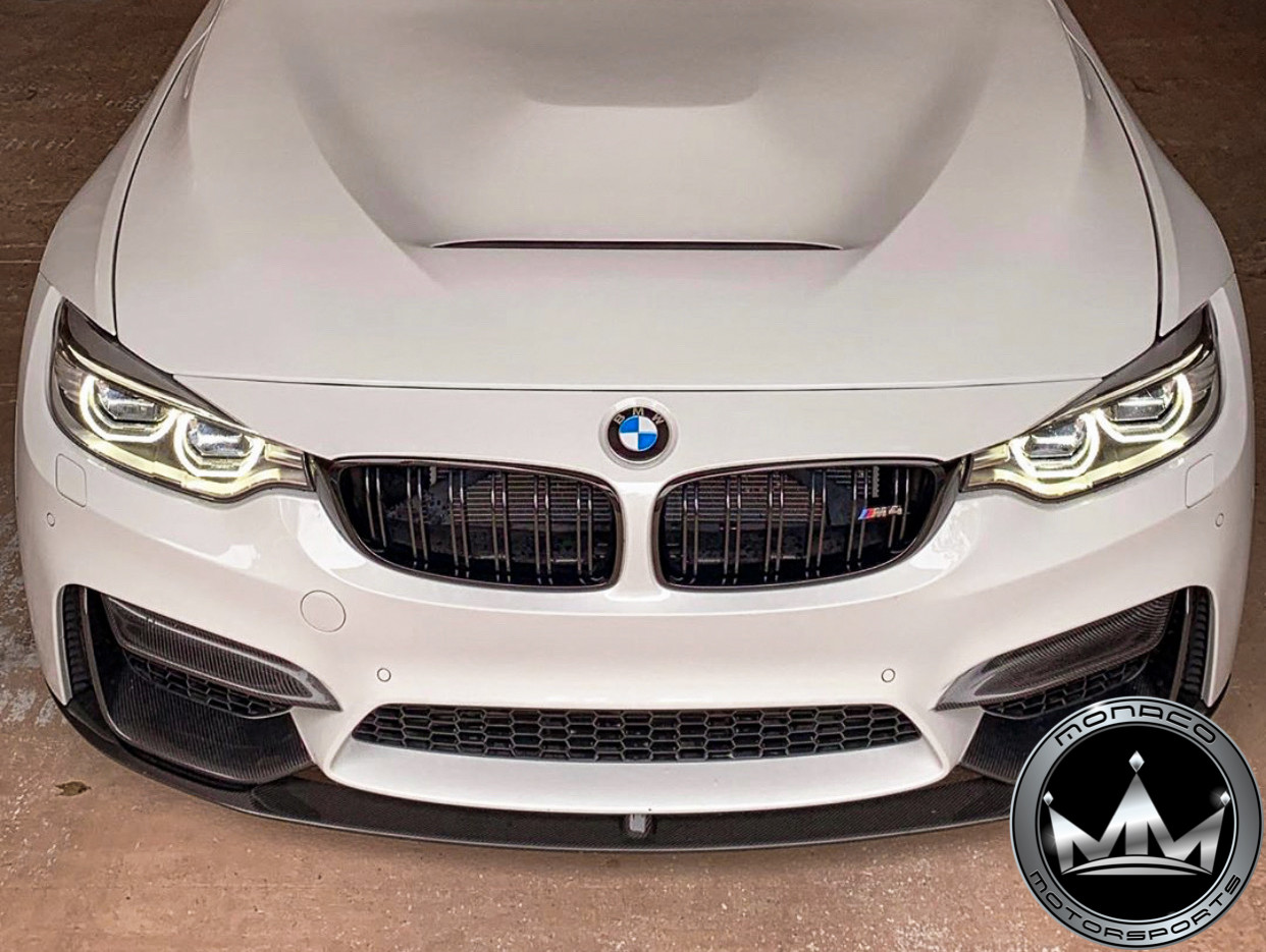 BMW M3 M4 F80/82 Performance Front Lip Carbon 3 Piece Front Lip