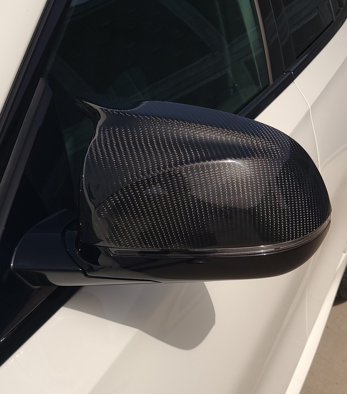 BMW X5, X6, & X7 (G05/G06/G07) Carbon Fiber M Style Mirror Cover