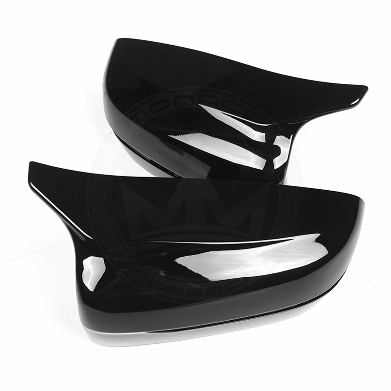 Kaufe Carbon Fiber Style Black Side Mirror cover for BMW 3 4 5 7 8 Series  G20 G21 G28 320d 330e 330i G30 G38 G11 G12 G15 G16 M4