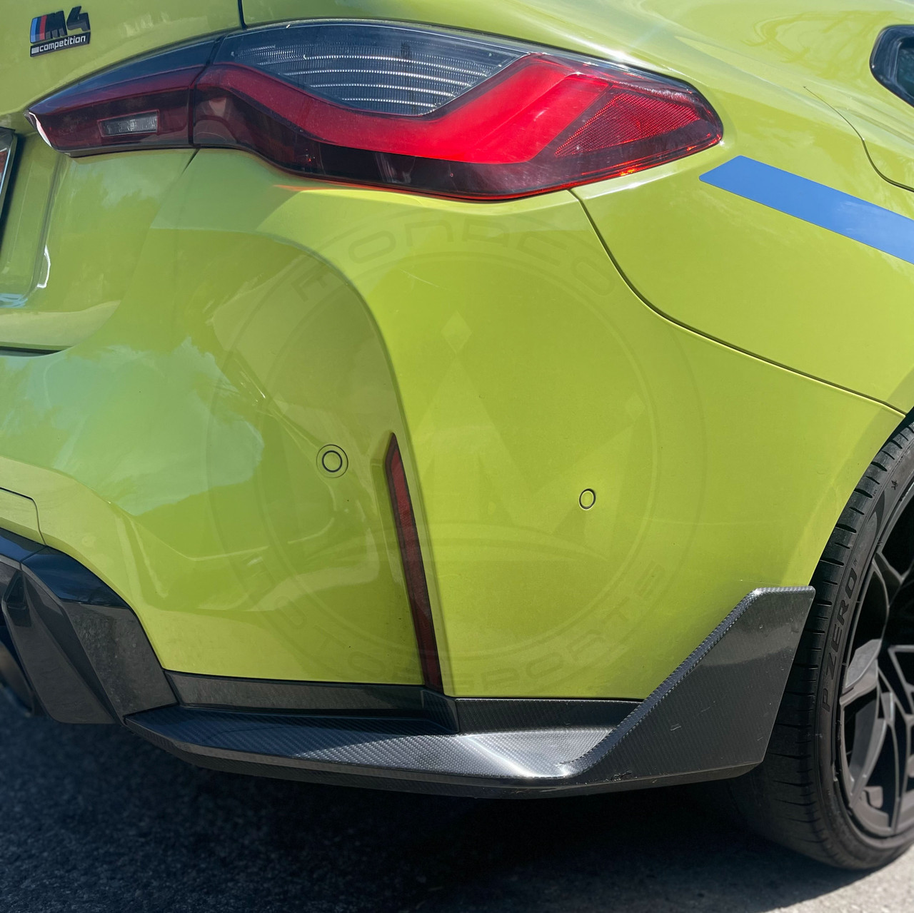 BMW G80/G82/G83 M3 M4 Carbon Fiber M Performance Style Rear Bumper