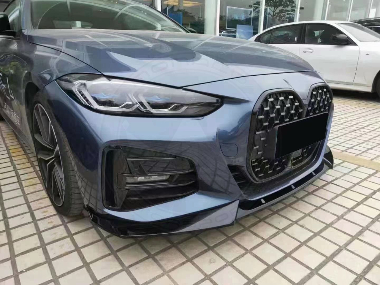 BMW G22 4 Series V1 Style Carbon Fiber Front Lip