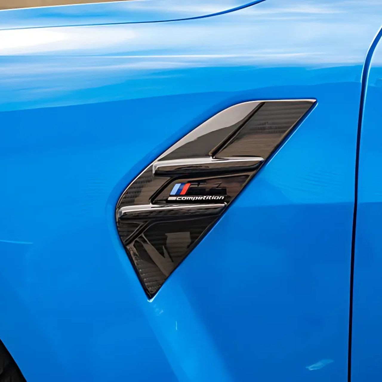 BMW G80/G82/G83 M3 M4 Carbon Fiber V2 Fender Vent Trim Set