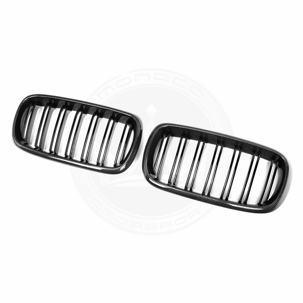 BMW X5 & X6 M (F15/F16/F85/F86) Dual Slat Grilles (Gloss Black/Tri