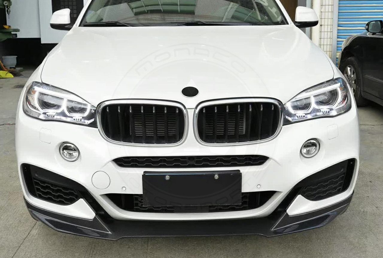 BMW X6 (F16) Carbon Fiber M Performance Style Front Lip