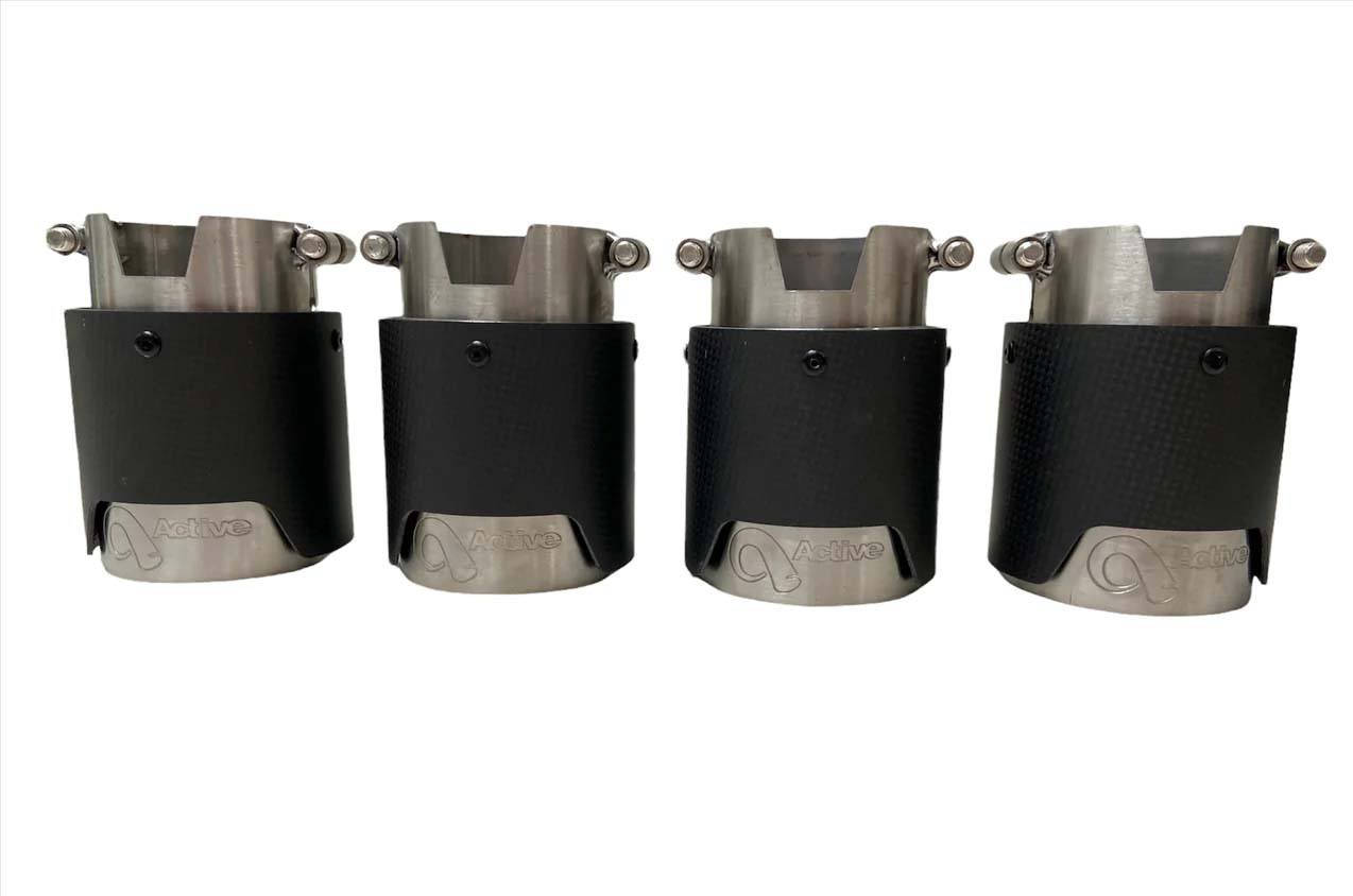 Active Autowerke 2014+ BMW M3 M4 (F80 F82 F83) Rear Exhaust Tips