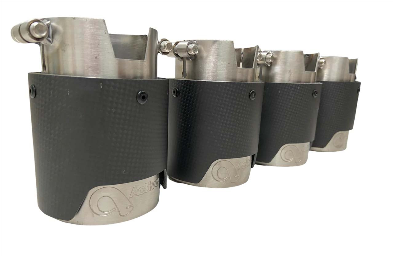 Active Autowerke 2014+ BMW M3 M4 (F80 F82 F83) Rear Exhaust Tips