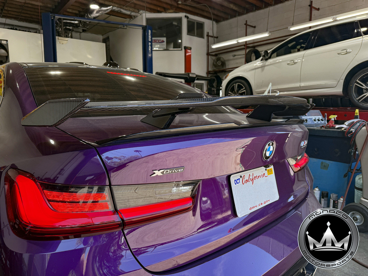 BMW G80/G82/G83/G87 M2 M3 M4 Carbon Fiber M Performance Style Wing
