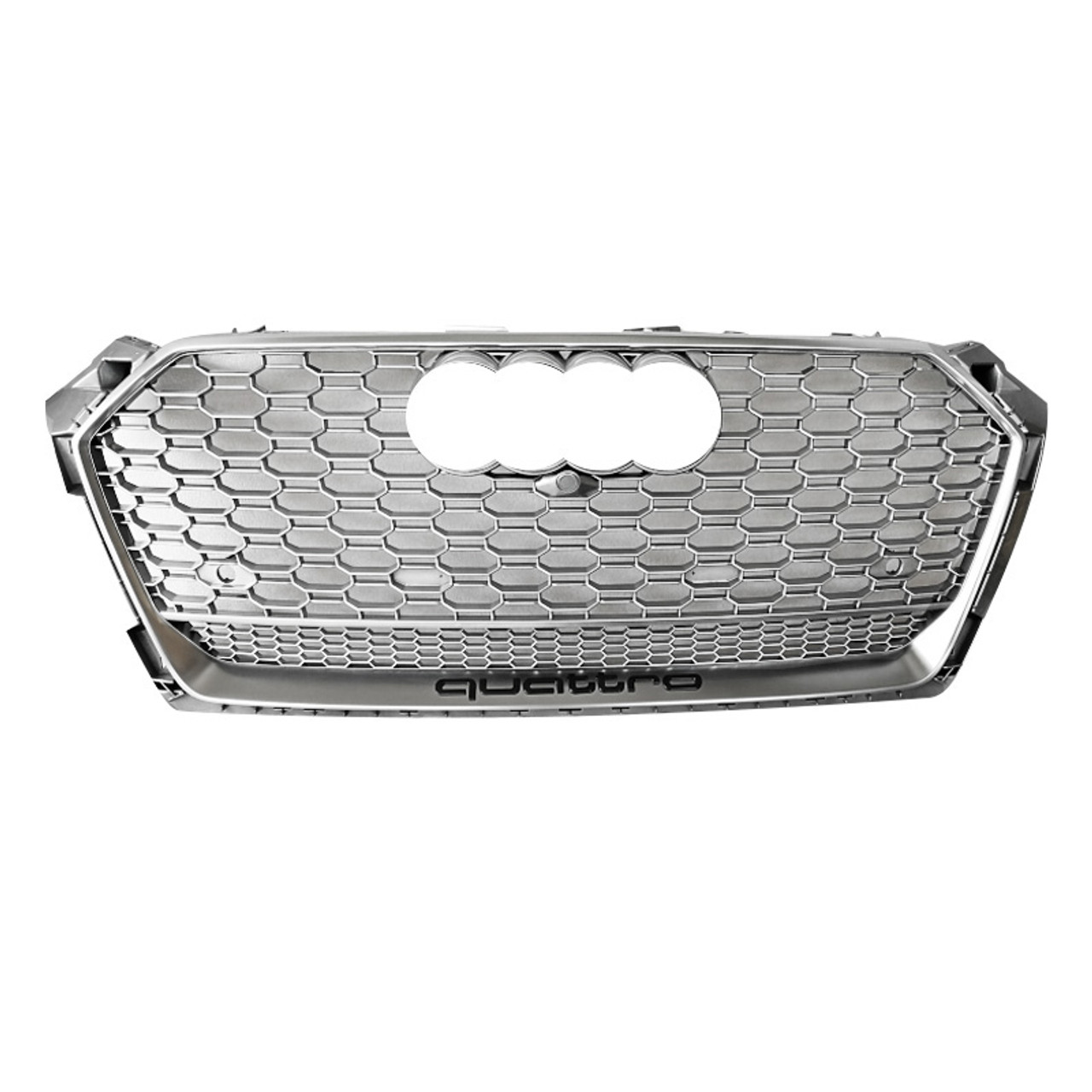 Audi RS6 2015 - 2012 Grill with Quattro in Lower Mesh