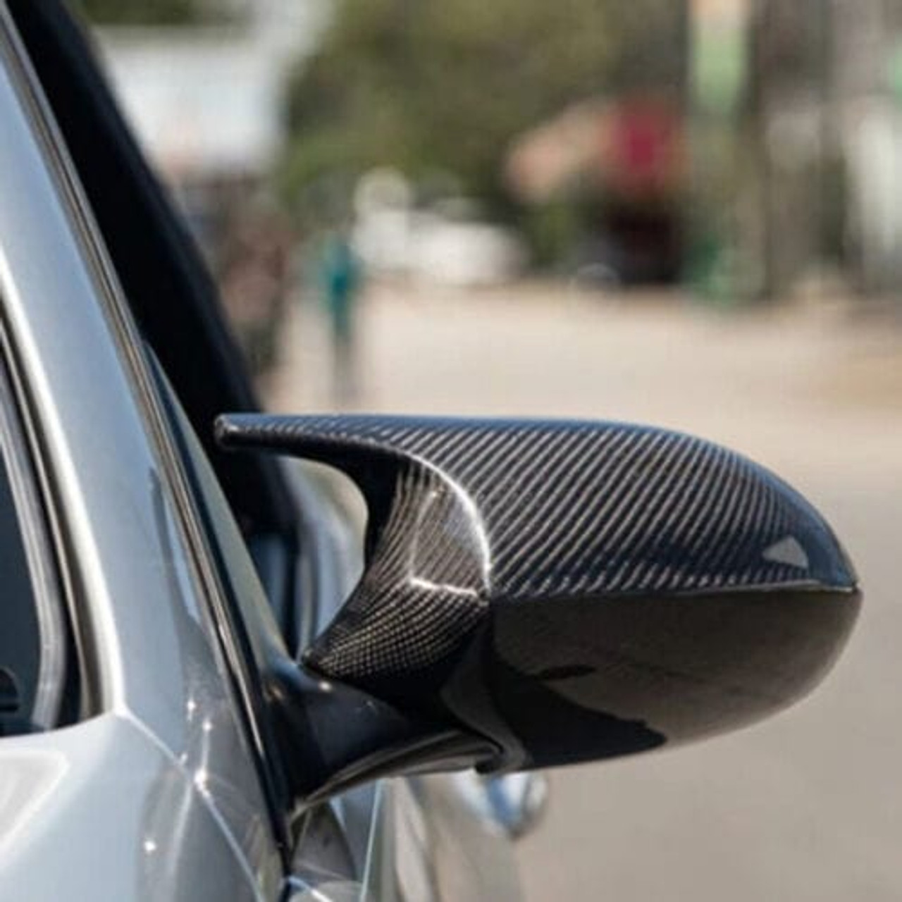 BMW E90 E92 E93 3 Series Carbon Fiber M Style Mirror Cover Replacement