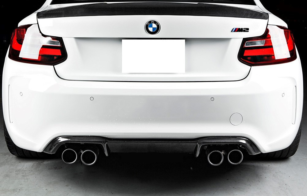 BMW F87 M2 Carbon Fiber OEM Style Rear Diffuser