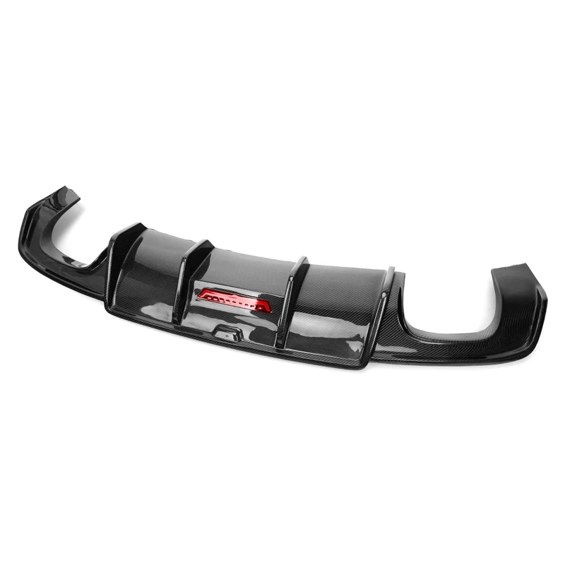 2017-2020 Audi A3 S3 Sedan KB Style Rear Diffuser with LED | 8V.5