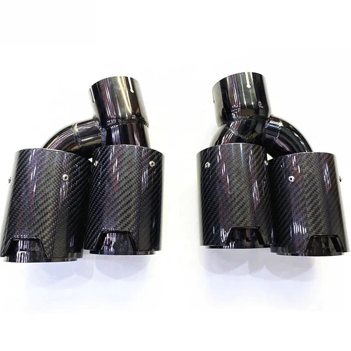 BMW 5 Series G30 M Performance Carbon Fiber Quad Exhaust Tips