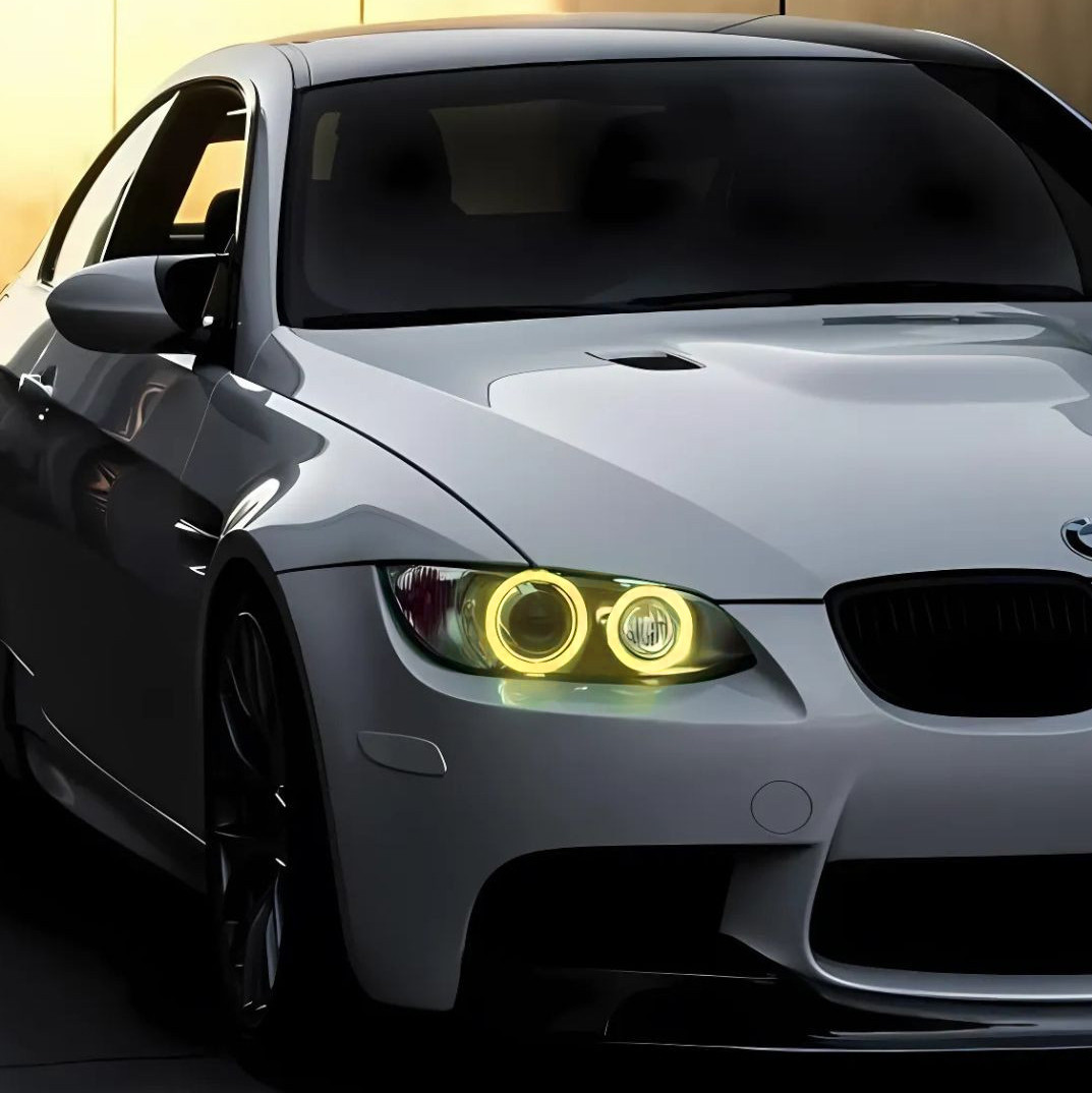 2011-2013 BMW 3 Series E92/E93 CSL Style Yellow DRL LED Headlight