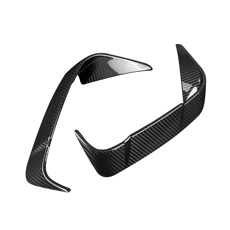Universal Rear Bumper Diffuser Lip 22 x 21 Black ABS Car Rear Spoiler