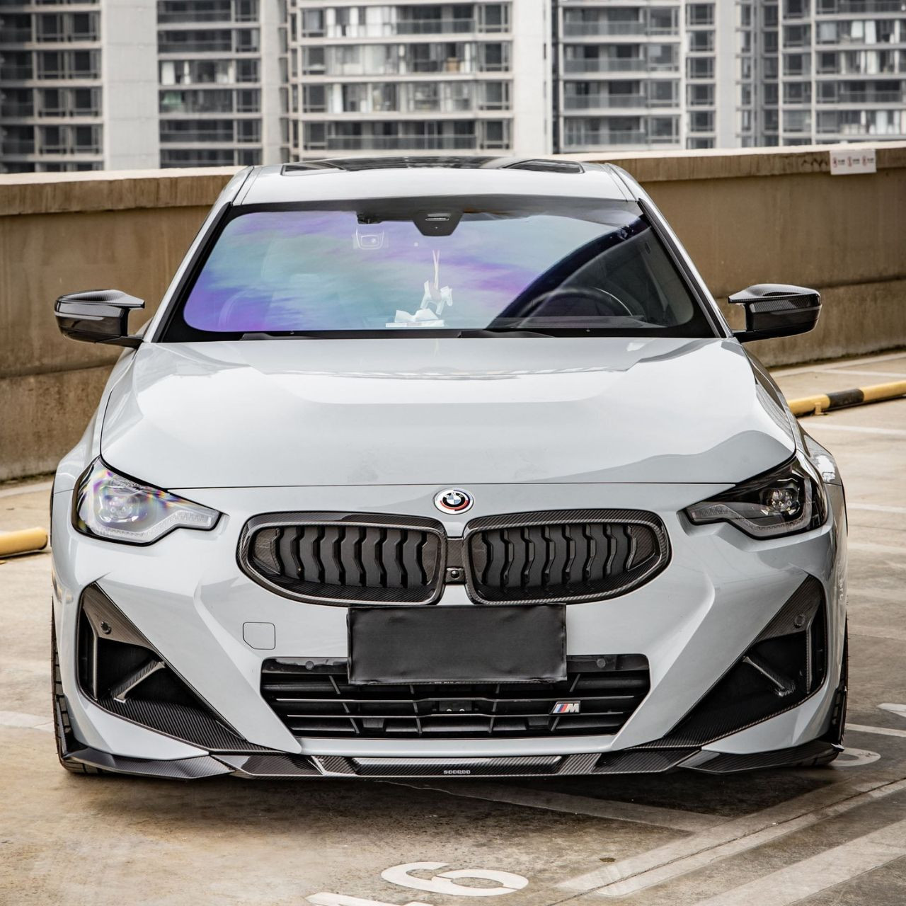 2022+ BMW G42 230i & M240i Carbon Fiber SQ Style Front Lip