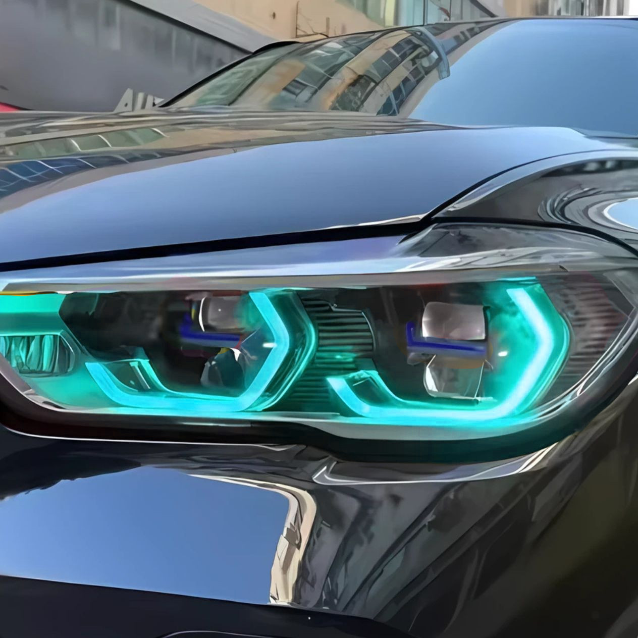 2019+ BMW X5 X6 X5M X6M RGB Color Changing DRL Module LED Headlights